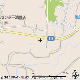 茨城県笠間市池野辺794-1周辺の地図