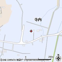 栃木県真岡市寺内339-1周辺の地図