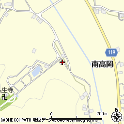 栃木県真岡市南高岡238周辺の地図