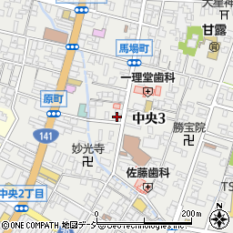 長野県上田市中央3丁目7-28周辺の地図