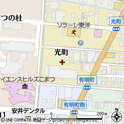 石川県小松市光町98周辺の地図