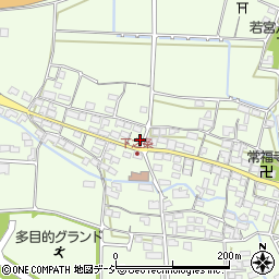 上田市消防団第七分団第一班消防庫周辺の地図