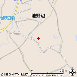 茨城県笠間市池野辺336周辺の地図