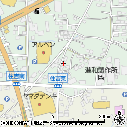 長野県上田市住吉43-10周辺の地図
