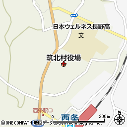 長野県東筑摩郡筑北村西条4195周辺の地図