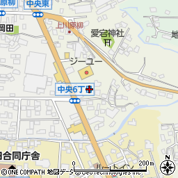 長野県上田市中央東2周辺の地図