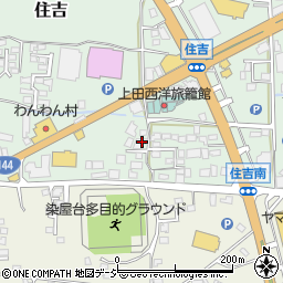 長野県上田市住吉104-1周辺の地図