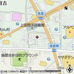 長野県上田市住吉89-10周辺の地図