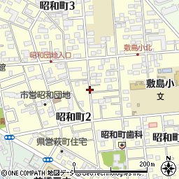 昭和フラット×アキッパ駐車場周辺の地図