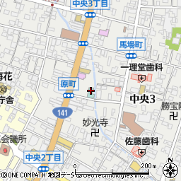 長野県上田市中央3丁目7-33周辺の地図