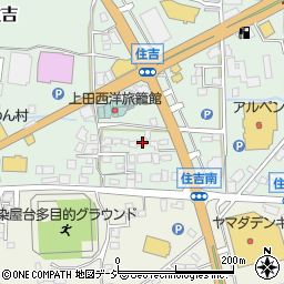 長野県上田市住吉90-1周辺の地図