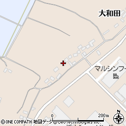 栃木県真岡市大和田130周辺の地図