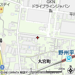 栃木県栃木市大宮町2417周辺の地図