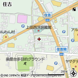 長野県上田市住吉89周辺の地図