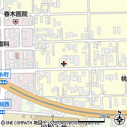 石川県小松市白江町ロ70周辺の地図