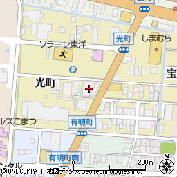 石川県小松市光町89周辺の地図