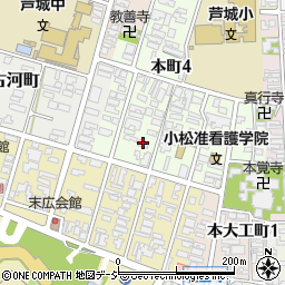 パルフェ本町周辺の地図