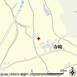 茨城県笠間市寺崎797周辺の地図