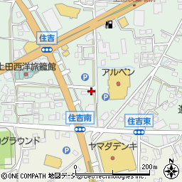 長野県上田市住吉54-14周辺の地図