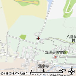 石川県小松市立明寺町周辺の地図