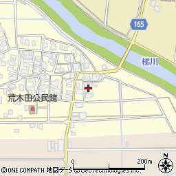 石川県小松市荒木田町リ54周辺の地図