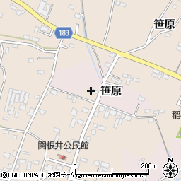 栃木県下野市小金井438周辺の地図