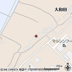 栃木県真岡市大和田130-2周辺の地図