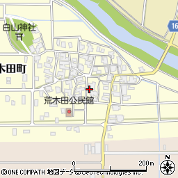 石川県小松市荒木田町ホ周辺の地図