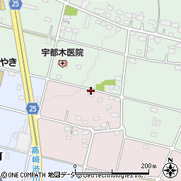 群馬県高崎市引間町507周辺の地図