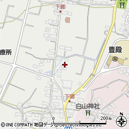 長野県上田市殿城下郷434周辺の地図