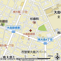 茨城県ひたちなか市東大島周辺の地図