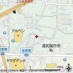 長野県上田市住吉32-9周辺の地図