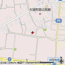 栃木県栃木市大塚町408周辺の地図