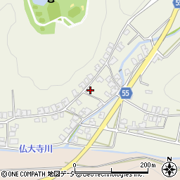 石川県小松市鵜川町周辺の地図