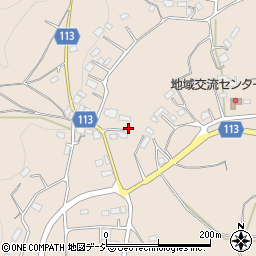 茨城県笠間市池野辺1585周辺の地図