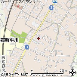 宇都宮亀和田栃木線周辺の地図