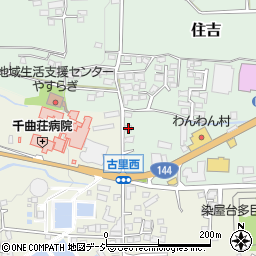 長野県上田市住吉136-3周辺の地図