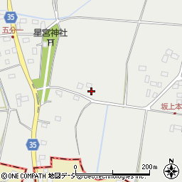 栃木県河内郡上三川町坂上569周辺の地図
