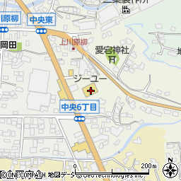 ジーユー上田店周辺の地図