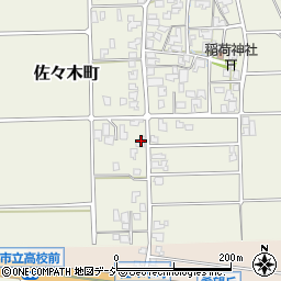 石川県小松市佐々木町114周辺の地図