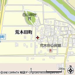 石川県小松市荒木田町ニ周辺の地図