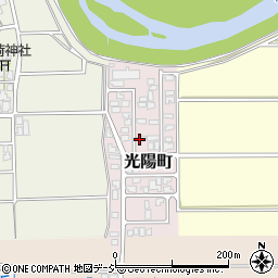 石川県小松市光陽町周辺の地図