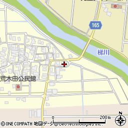 石川県小松市荒木田町リ56-1周辺の地図
