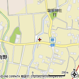 群馬県桐生市新里町野55周辺の地図