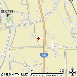 長野県北安曇郡松川村6465周辺の地図