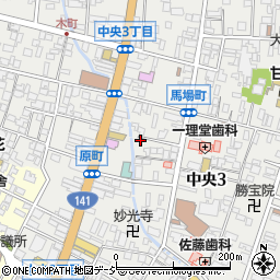 長野県上田市中央3丁目7周辺の地図