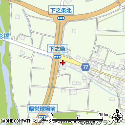 県営球場入口周辺の地図