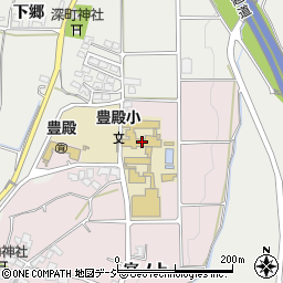 上田市役所　豊殿児童クラブ周辺の地図