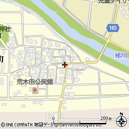 石川県小松市荒木田町ホ16周辺の地図