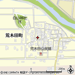 石川県小松市荒木田町リ17周辺の地図
